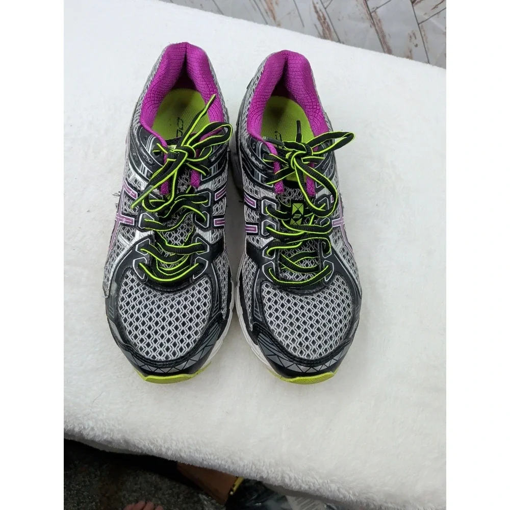 ASICS GT-2000 T3P8N Running Walking Sneakers Shoes Silver Purple